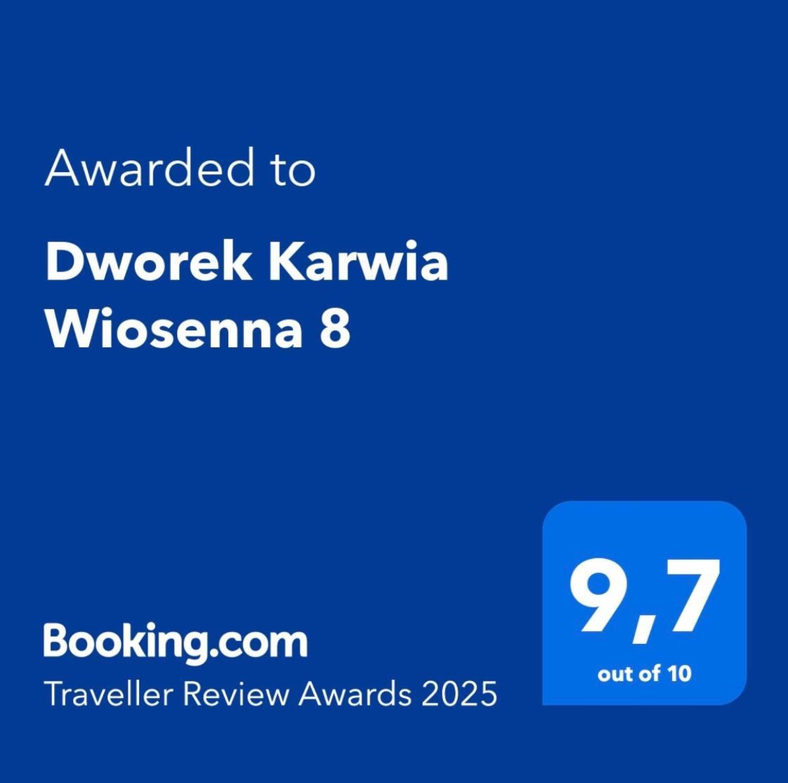 Dworek Karwia Wiosenna 8 외부 사진
